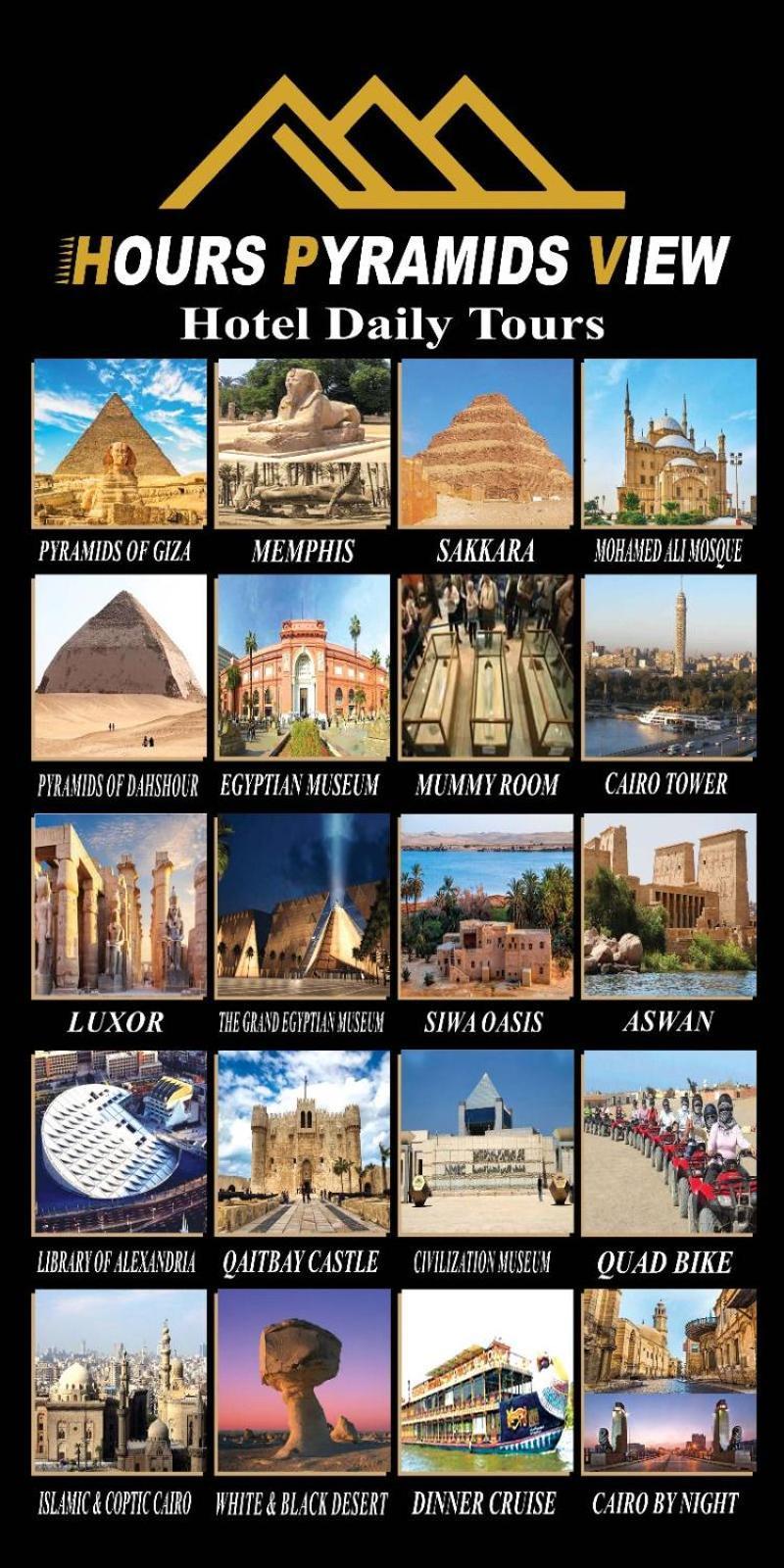 Horus Pyramids View Apartamento Cairo Exterior foto